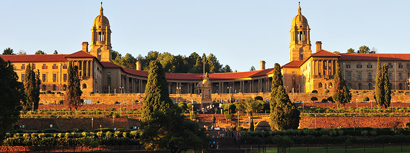 Union building i Pretoria i Sydafrika.
